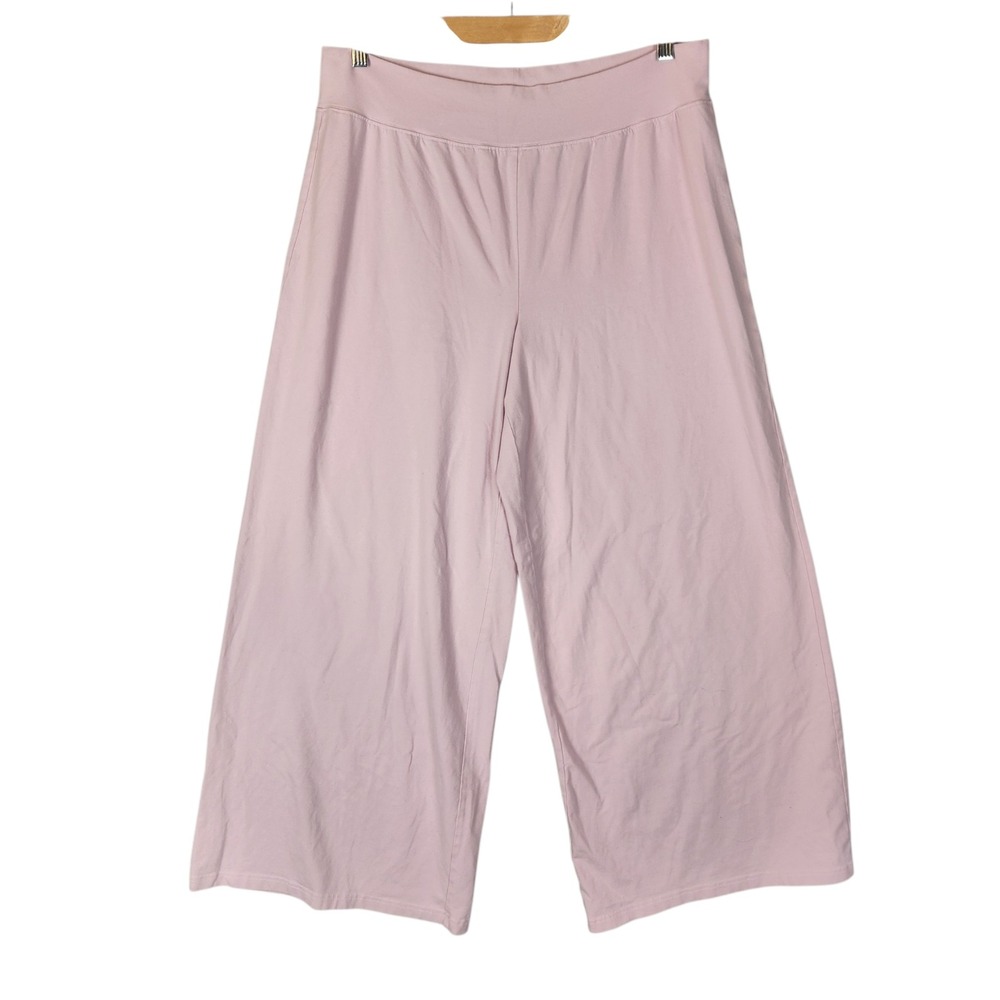 OFFLINE By Aerie OG Cotton Super Wide Leg Pant Size Large Orchid